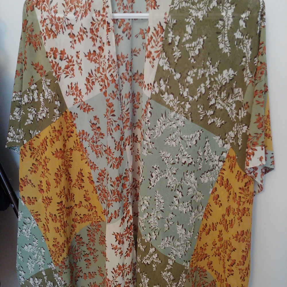 Floral Patchwork Kimono